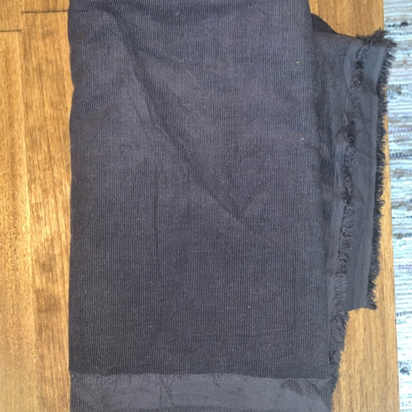 Elegant Brownish Gray Fine Wale Corduroy Fabric approx 57” x 40” - Picture 2 of 3
